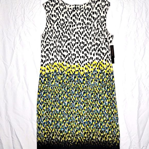 I Le New York Midi Dress Size 18. #178 - Picture 1 of 8
